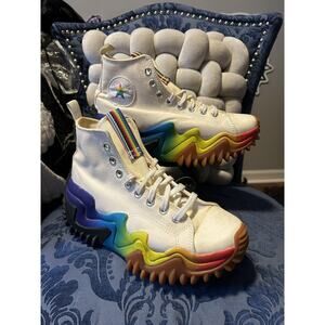 Converse Run Star Motion Platform High 'Pride' sneaker size 9.5/EU 41